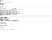 Tablet Screenshot of fortwashington.wusa9.com