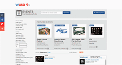 Desktop Screenshot of events.wusa9.com