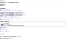 Tablet Screenshot of germantown.wusa9.com