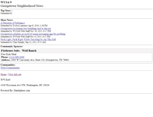 Tablet Screenshot of georgetown.wusa9.com