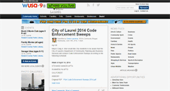 Desktop Screenshot of laurel.wusa9.com